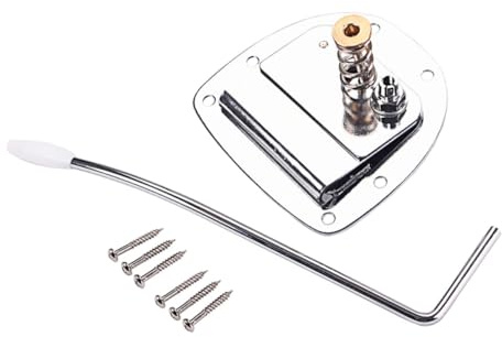 Milisten Placa De Extracción Del Puente Guitarra Para Guitarra Eléctrica Repuestos Para Jazz Master Sistema De Trémolo