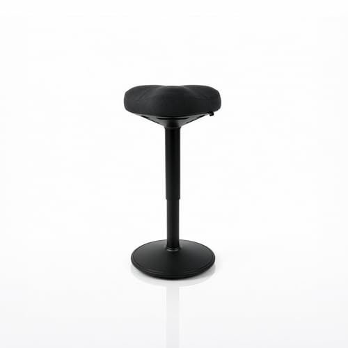 Jan Nowak Taburete ergonomico Regulable 58-83 cm Giratorio 360 Asiento Activo oscilante Taburete Oficina Profesional Taburete Laboratorio Resistente hasta 130 kg