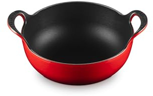 LE CREUSET Plat Balti en Fonte Cerise 20 cm