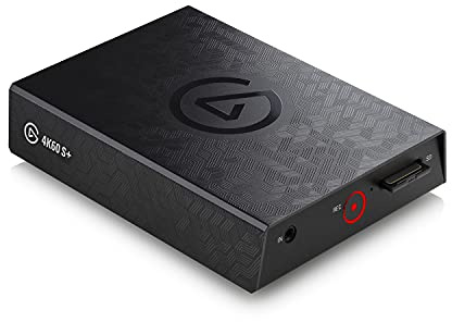Elgato 4K60 S+, externe Aufnahmekarte, aufzeichnen in 4K60 HDR10 mit Ultra-Low-Latency auf PC oder SD Karte auf PS5/PS4, Xbox Series X/S, Xbox One X/S, in OBS und mehr, für Windows