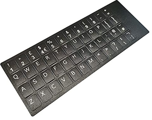 Keyboard Stickers UK English Layout QWERTY Key Repair Covers