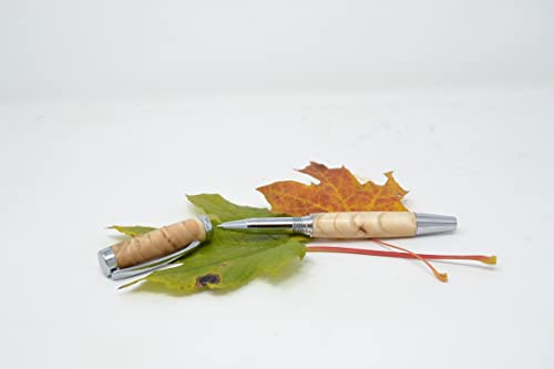 Holz Rollerpen - Holz Tintenroller - Tintenroller aus Holz - Holzkugelschreiber - Pen Esche Handarbeit Schraubkappe Geschenk Geschenkidee Unikat handmade - Holzgeschenk