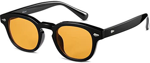Gtand Unisex Vintage Retro Round Style Tinted Sunglasses For Men Women Fashion Circle Sun Glasses 46mm