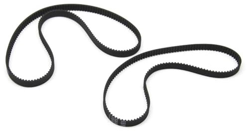 Correa Transmisión 1 Juego De Correas Transportadoras 80S3M420 + 80S3M528 para Bifinett KH1171 KH7111 Piezas De Electrodomésticos De Cocina Cinturón Transmisión