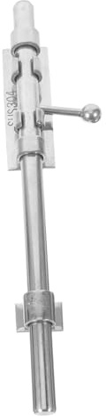 SHINEOFI French Door Lock Bolt Stainless Steel Security Bar Door Latch Gate Latch Home Security