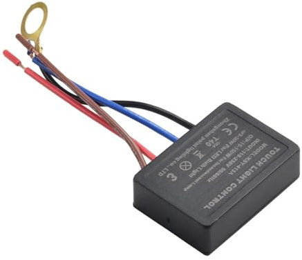 Lámpara táctil de 220V, Interruptor táctil, lámpara de escritorio, atenuador, módulo de control, sensor, atenuación táctil de 3 vías, accesorios de Interruptor de luz LED