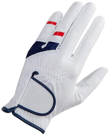 VICASKY Atmungsaktive Golfhandschuhe Für Männer Links Tragbar Schweißabsorbierend Für Training Und Wettkampf Mit Verstellbarem Handgelenk Für Perfekten Sitz