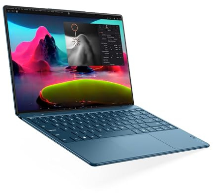 Lenovo Yoga Slim 9i w/Ultra 7, 32GB LPDDR5X, 1TB SSD, 14” OLED Touchscreen | 14” Laptop with Intel Core Ultra 7 258V Processor, Intel Arc Graphics 140V Graphics, Wi-Fi 7, FHD 1080p (32MP) and Win 11 Pro