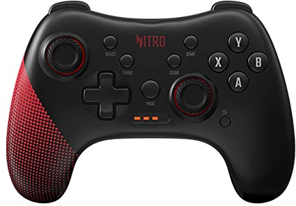 acer Nitro Wired Gaming Controller - Featuring Joystick, Directional Pad, Turbo Button, Action Buttons and LED Indicator Lights - Compatible with Windows and Android Devices