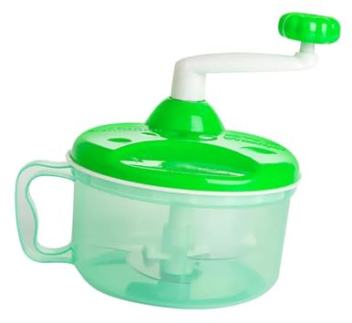 perfk Manuelle Küchenmaschine, Babynahrungsergänzungsmaschine, multifunktionales Küchengerät für Gemüsesalat