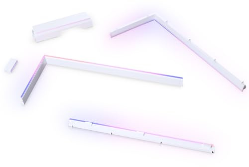 Phanteks NV7 Premium DRGB LED Lighting Kit - White - Easy Installation with Clip-In Brackets - Unified RGB Lighting Effects for PC Case Upgrades - Compatible with Phanteks NV7 Chassis