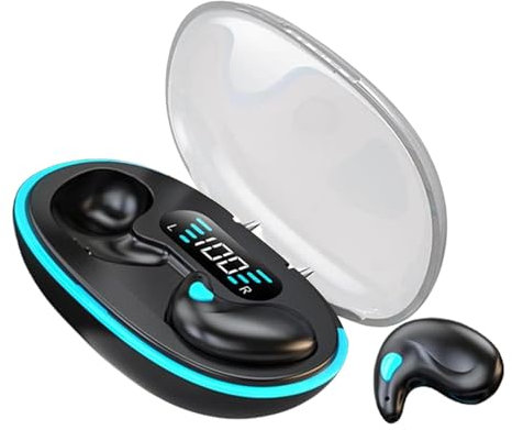 Générique Noise Cancelling Sports Earphones, Wireless in Ear Headphones, Abs Material Clear Audio & Comfortable Design, Lightweight Wireless Earbuds for Family, Friends, and Colleagues