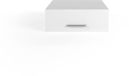 Wasophoogte® Armoire de Rangement - Meuble Haut pour Armoire de Rangement - Module H - 700(P)*600(L)*240(H) mm - Blanc - Design élégant, Gain de Place et Ergonomique – Facile à Installer