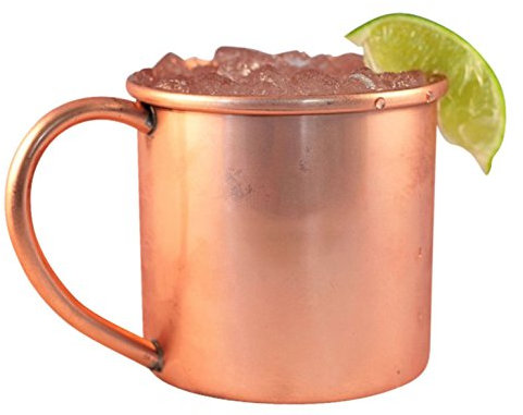 Kupferbecher für Moscow Mules – 473 ml – 100% reines Kupfer