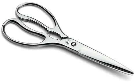 Yoshihiro All Stainless Steel Pull-Apart Japanese Kitchen Shears/Scissors 8.25 Inch (210mm) - Made in Japan