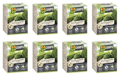 COMPO Buchsbaumzünsler K.O. 400 ml - Bekämpft den Buchsbaumzünsler sowie eine Vielzahl von saugenden Insekten