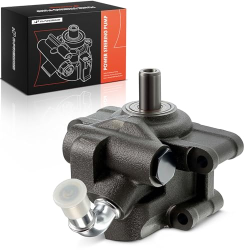 A-Premium Power Steering Pump Compatible with Ford Focus 2003 2004 2005 2006, 2.0L 2.3L, Replace # 4S4Z3A674AA, 3S4Z3A674AA