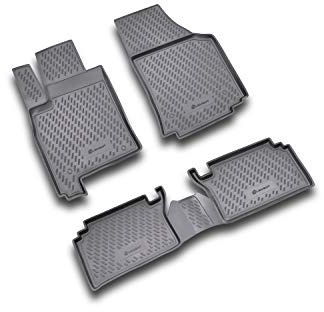 Element 3D Gummimatten Set für OPEL Meriva A | 2003-2010 | 100% passgenaue Auto Fußmatten, robuste Universal Fußmatte Auto, Gummimatten Auto, Auto Fussmatten Gummi, Auto Gummimatten