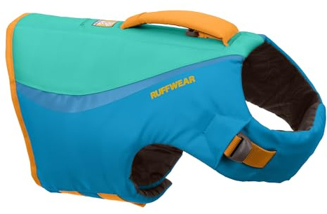 Ruffwear Float Coat Hundejacke, Auftrieb und Auftrieb, Hundeweste für sicheres Schwimmen, Bootfahren, Wassersport, Blue Dusk, X-Large