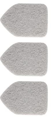 Yocada Scouring Pads Fit Tub Tile Scrubber Brush Cleaning Heavy Duty Scrub Sponge Non Scratch Anti Grease Technology Reusable for Cleaning Bathroom Kitchen Toilet Wall Tub Tile Sink 3 Pack FSZ037