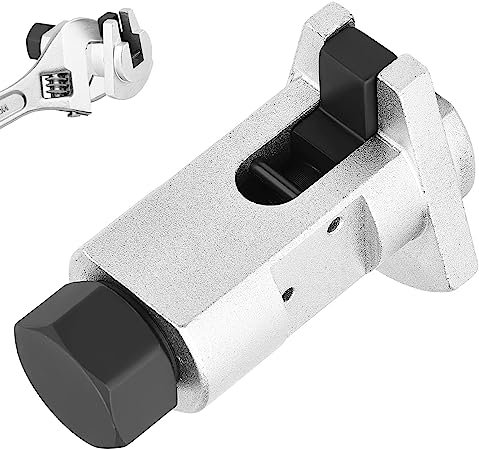 Vusddy Federbein Spreizer, Radlagergehäuse Spreizer, Universaleinsatz Radlager Werkzeug, Auto Hydraulik Stoßdämpfer Demontagewerkzeug für 4912-5 kfz, Autoreparatur, 17 mm, Silber