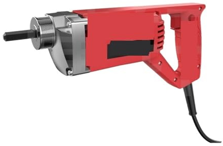 Motore vibrante, VIBRATORE PER CALCESTRUZZO 35MM TENSIONE STABILE MOTORE 850W SEMPLICE DA MANEGGIARE Attrezzi edili,per tavolo di agitazione della sabbia(1500w+25#1m)