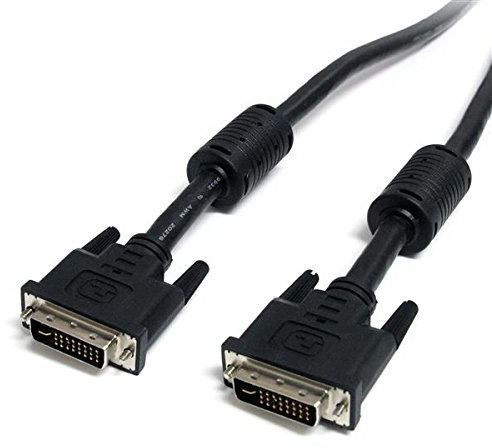 StarTech.com - Cable 1,8 Metros para Monitor DVI-I de Doble Enlace Dual Link Digital Analógico - 2X Macho