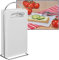 Haushalt International Set de Desayuno de 7 Piezas, 6 Tablas de Cortar con práctico Soporte, Color Blanco