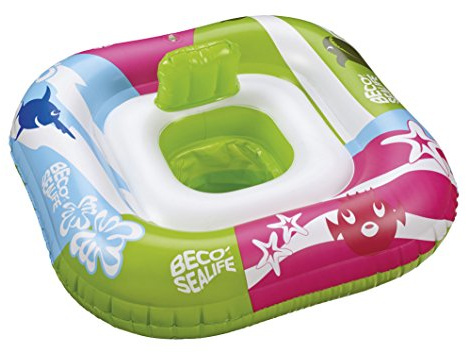 Beco Schwimmhilfe Schwimmsitz Sealife, Weiss/Grün, One Size, 96070