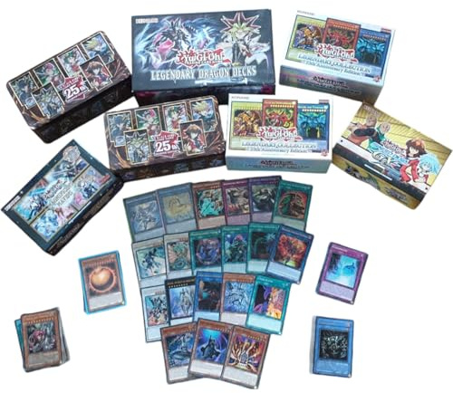 Konami - Yu-Gi-Oh! - Sparangebot - 100 deutsche gemischte Karten + 1 Booster unserer Wahl