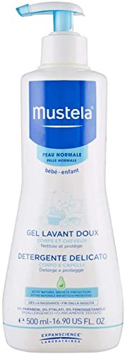Mustela – Gel doccia dolce per neonati, set di 3