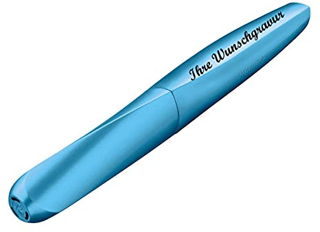 Pelikan Tintenroller mit Namensgravur - Twist R457 Frosted Blue