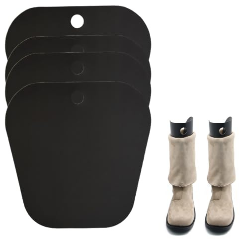 QUUPY 2 pares de moldes para botas reutilizables, herramienta de apoyo transpirable para botas de mujer y hombre (10 pulgadas)