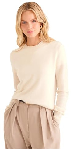NAADAM The Original Cashmere Crewneck Sweater Suéter Mujer (Pack de 1)
