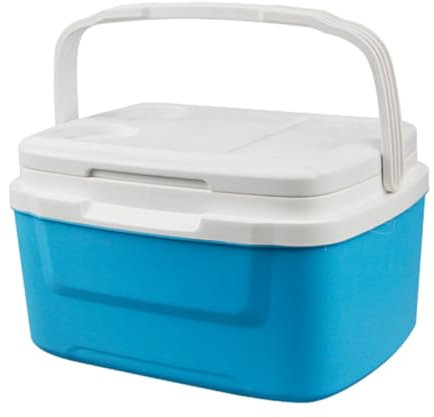 Glacière portable isolée | Glacière portable avec planche à glace, glacière portable de 8 l qui garde la glace jusqu'à 24 h, planche à glace intégrée pour pique-nique, épicerie, bac à glace étanche