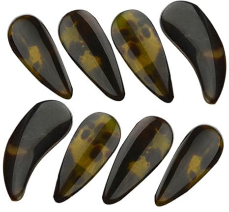 TOYANDONA Guzheng-fingerpicks Zelluloid-nagelschutz Dual-arc-design Musikalisches-zubehör Zither-fingerpicks Für Erwachsene Guzheng-hüllen