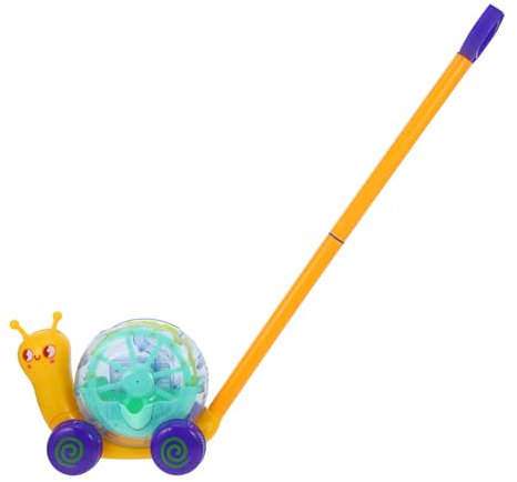 ibasenice Schnecken Stil Seifenblasenmaschine Automatische Junge Mädchen Spielzeug Bubbles Maker Cartoon Blower Party Outdoor Aktivität Tragbar Abs Material