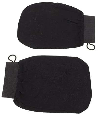 CALLARON 2 Piezas Guantes Exfoliantes para Baño Masaje Corporal y Ducha Guantes de Baño para Scrub Cuerpo