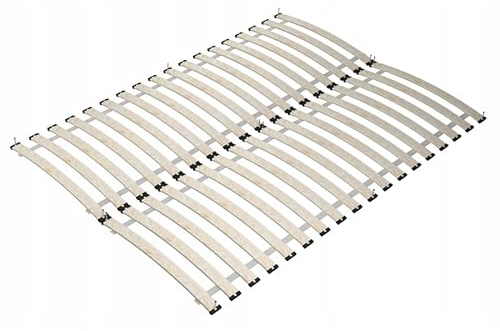 Sommier à lattes 140 x 200 cm, 32 lattes de bouleau, charge jusqu'à 200 kg, lot de 2, 70 x 200 cm