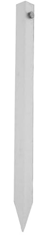 SHINEOFI Varilla de Puesta a Tierra Galvanizada de Acero 50 Cm L30x30 Mm para Cercas Eléctricas, Estaca para Conexión a Tierra en Jardín y Uso Doméstico, Protección contra Rayos y Sistema