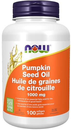 NOW Pumpkin Oil 1000mg 100 Softgels