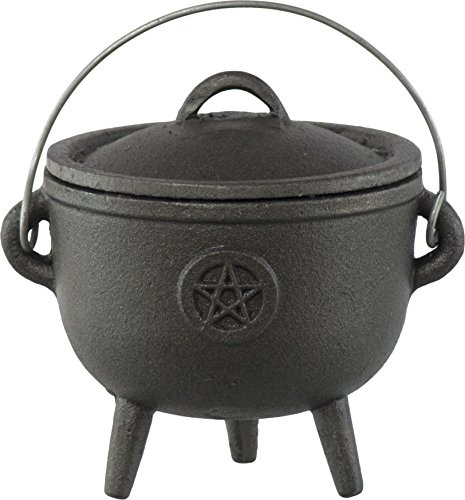 Kheops International gjutjärn kittel 3-tums pentagram