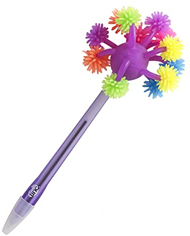 Tinc, Penna Fantasia Bambini, Penna Personaggio Luminoso, Testa Oscillante, Inchiostro Blu, Accessorio Scuola, Giocattolo Divertente, Compatibile con Astuccio Tinc, Originale e Divertente
