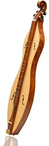 4 Saiten BergduLCIMER F-Loch Rosenholz