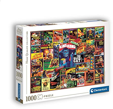 Clementoni Collection 39602, Thriller Classics Puzzle for Adults and Children Puzzle - 1000 Pieces