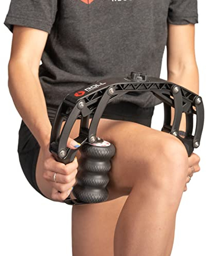ROLL Recovery R8 Plus (Carbon Black) - Deep Tissue Massage Roller