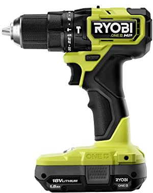 RYOBI 18V ONE+ HP Compact Brushless 1/2 Hammer Drill Kit - PSBHM01K