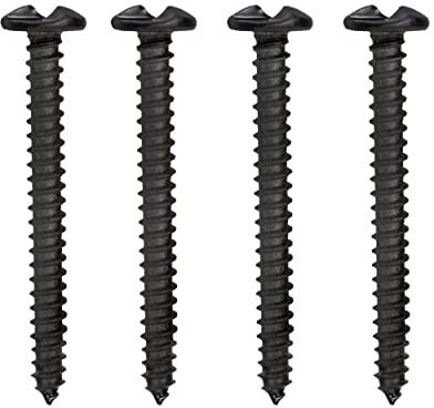 3 in. One-Way Screws for Window Bar & Fence, etc. (4-Pack）