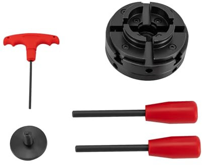 4 Backen Drehfutter, M18 Selbstzentrierendes Drechselspannfutter, Vierbackenfutter Holz-Drehbank-Futter, Spannfutter Selbstzentrierend für Drechselbank Drechselmesser Präzisionsfutter