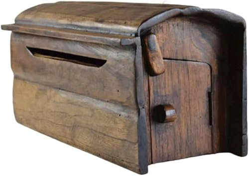 FLTRGO Post -Mailbox, Montiert Am Wandkasten An Der Wand, Vintage Mailbox, Montiert